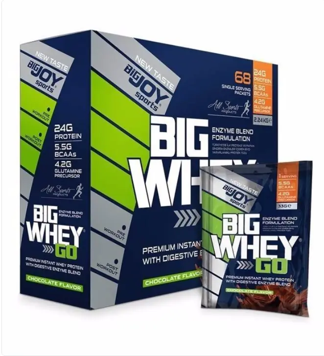 Bigjoy BIGWHEYGO Whey Protein 68 Servis