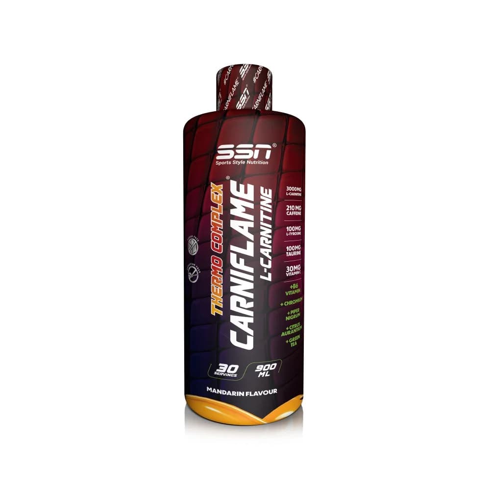 SSN Sports Style Nutrition Carniflame 3000 mg 900 Ml (Mandarin Fesh / Mandalina) L Karnitin