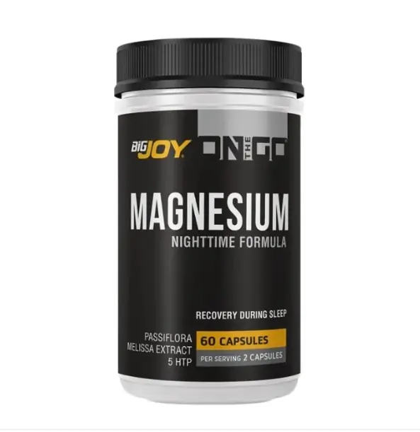 BİGJOY ONTHEGO Magnesium Nighttime Formula 60 Kapsül