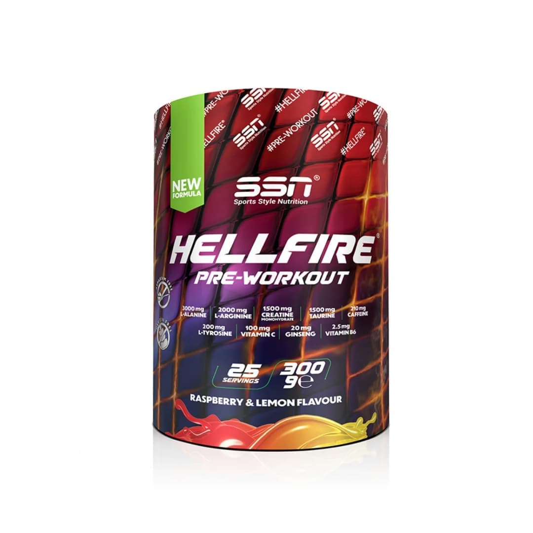 SSN Sports Style Nutrition HellFire 300 Gr Pre Workout