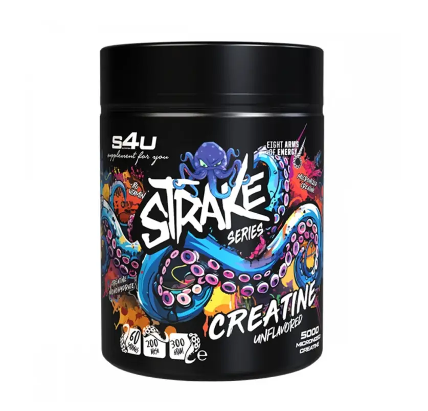 S4U Strike Series Creatine 300g Aromasız