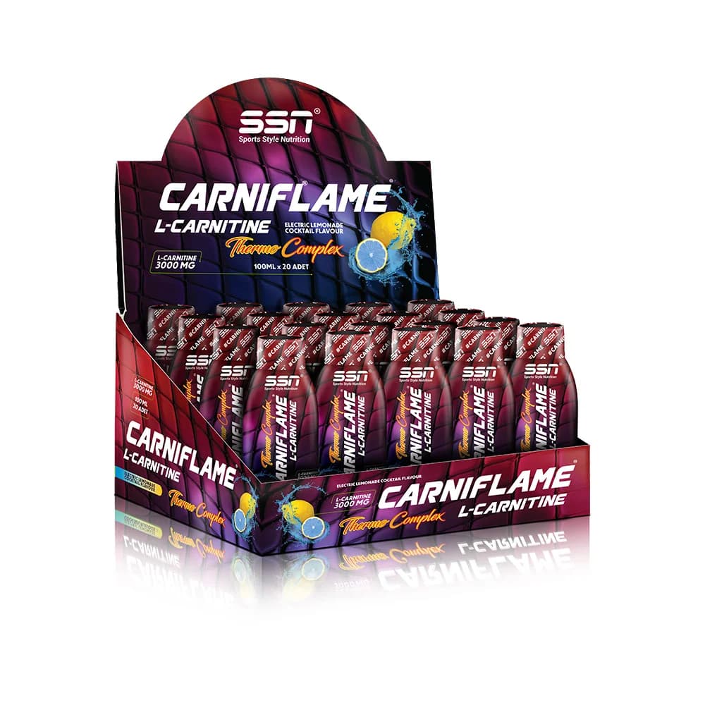 SSN Sports Style Nutrition Carniflame 3000 Mg 20 Shot